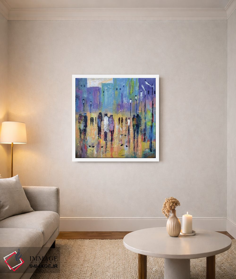 تابلو دکوراتیو بالاشهر بعد از ساعت ۷ اثر کیپ دکر - D3W