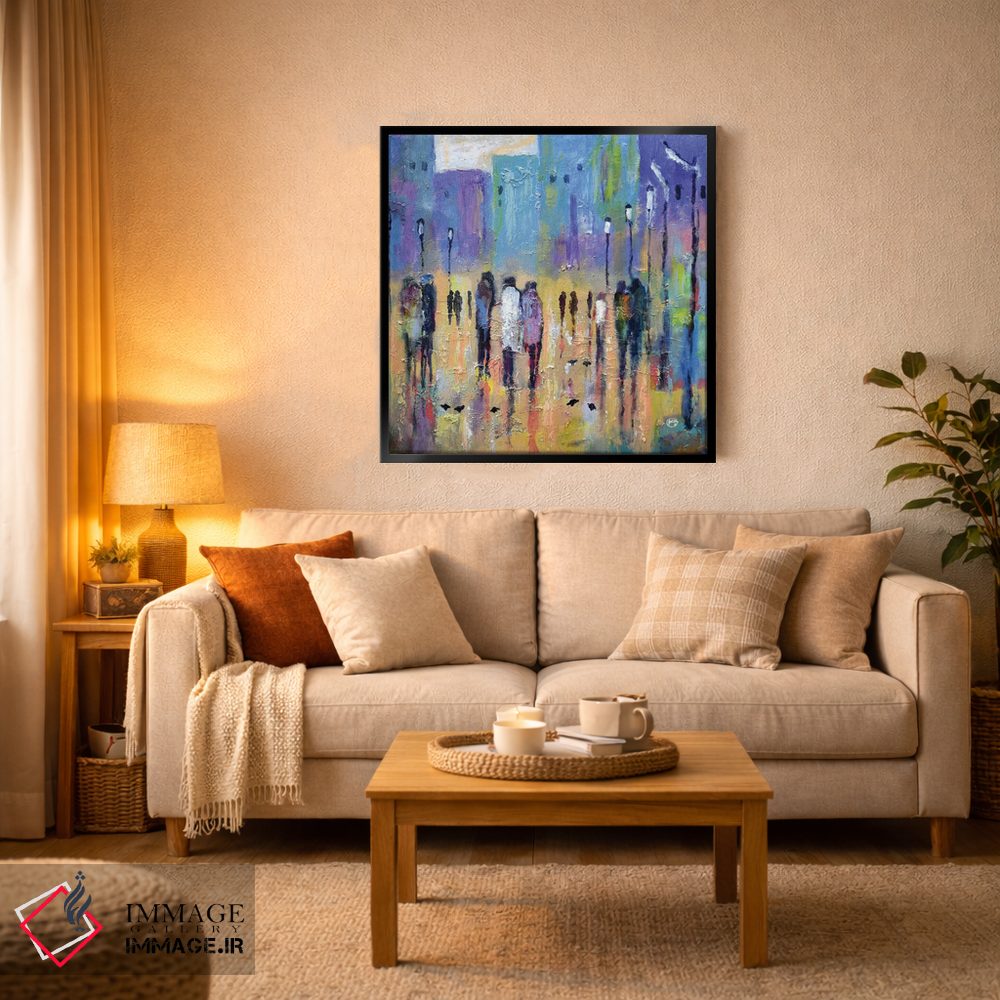 تابلو دکوراتیو بالاشهر بعد از ساعت ۷ اثر کیپ دکر - D4B