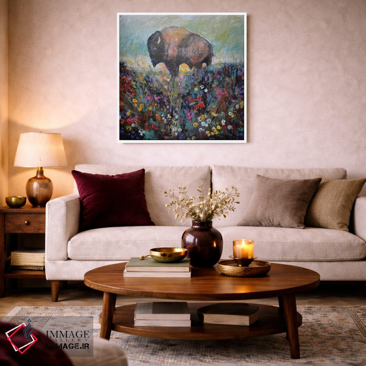 تابلو دکوراتیو دشت بهاری اثر کیپ دکر - D2W
