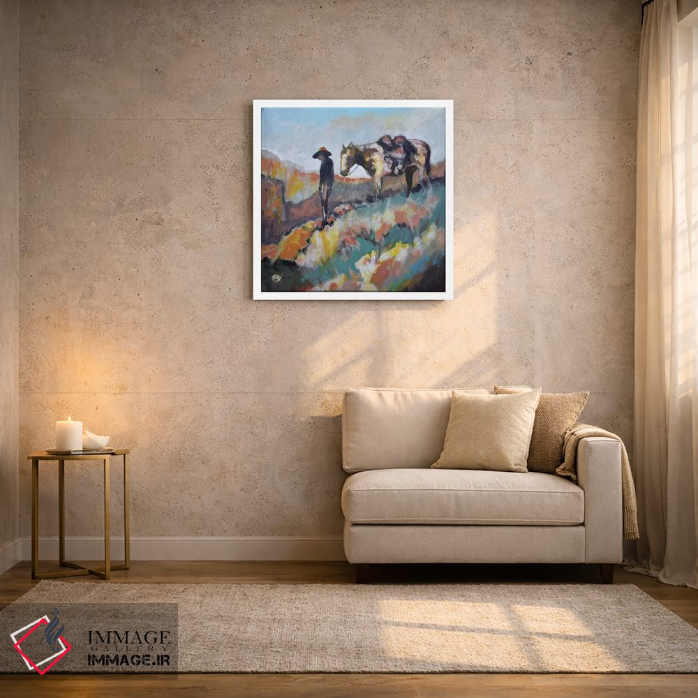 تابلو دکوراتیو فرود دشوار اثر کیپ دکر - D1W