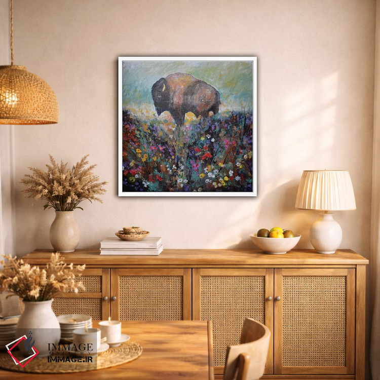 تابلو دکوراتیو دشت بهاری اثر کیپ دکر - D1W