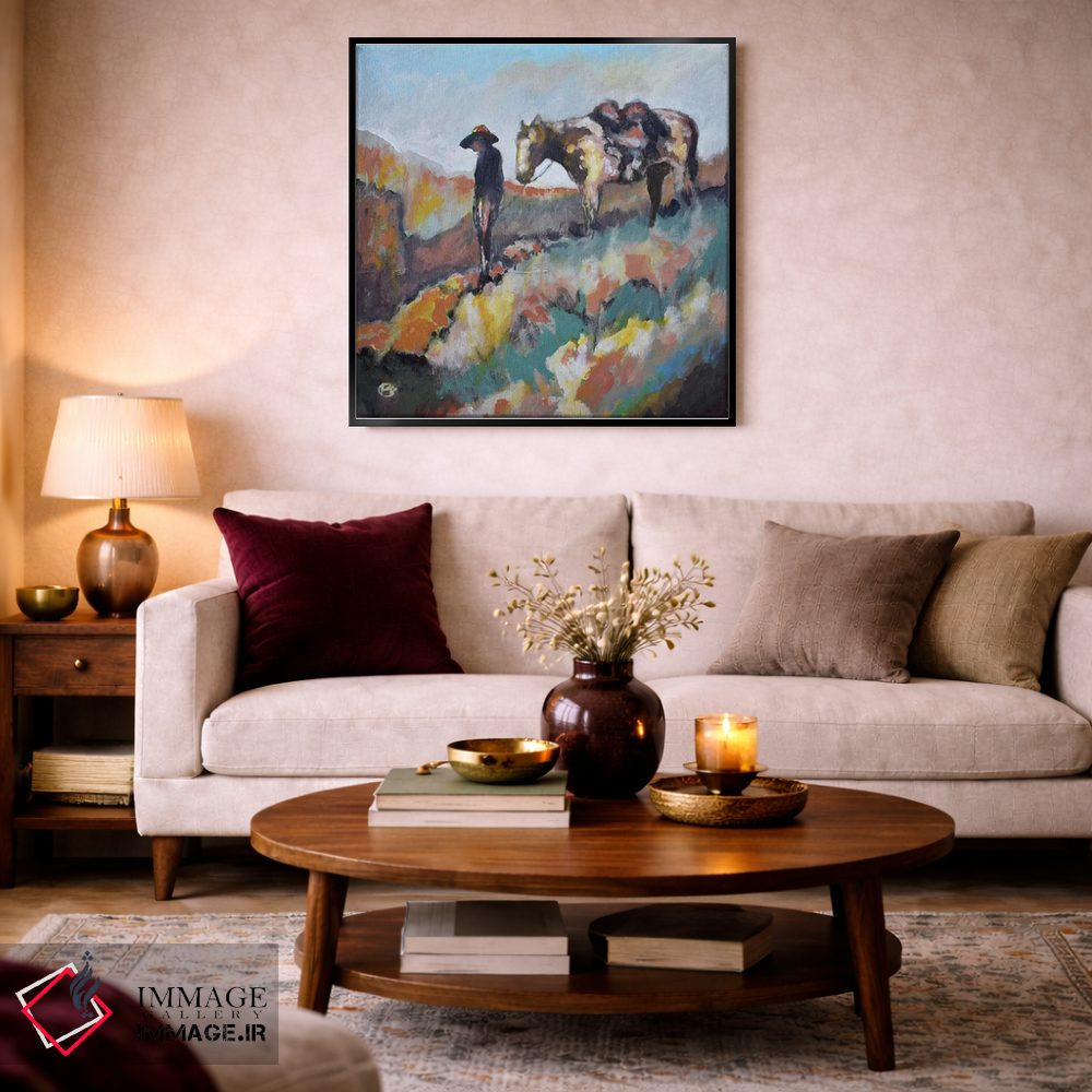 تابلو دکوراتیو فرود دشوار اثر کیپ دکر - D3B