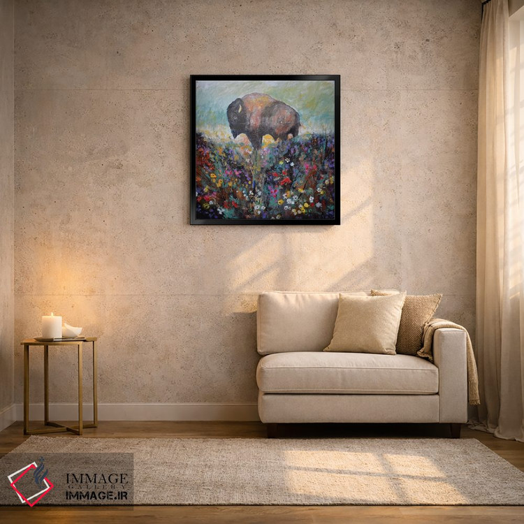 تابلو دکوراتیو دشت بهاری اثر کیپ دکر - D4B