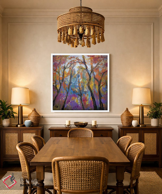 تابلو دکوراتیو اولین سرمازدگی اثر کیپ دکر - D3W