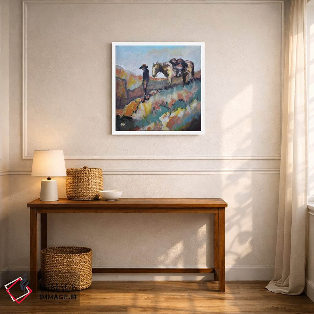 تابلو دکوراتیو فرود دشوار اثر کیپ دکر - D5W