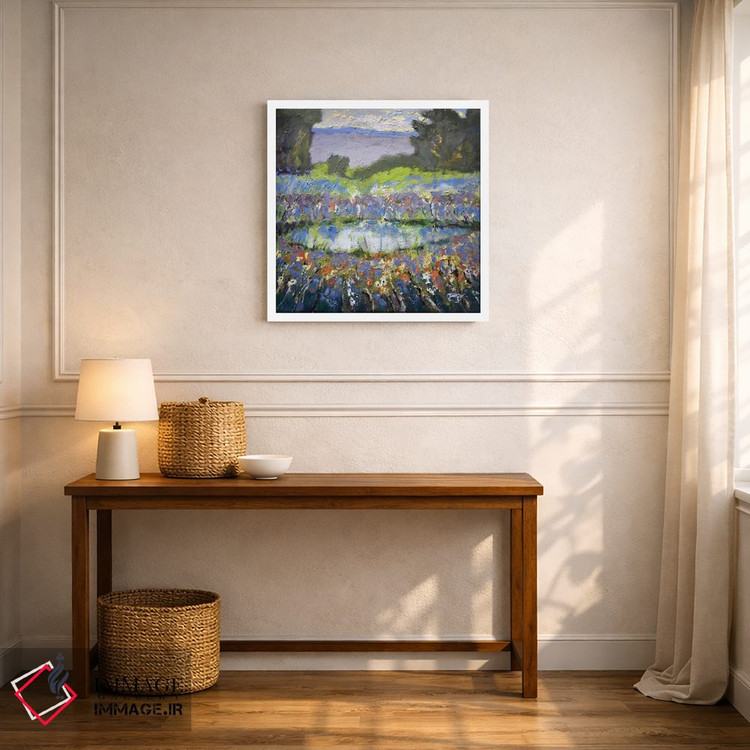 تابلو دکوراتیو برکه دامنه کوه اثر کیپ دکر - D5W