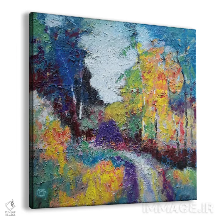 تابلو دکوراتیو جاده به شهرستان پیکنز اثر کیپ دکر - نمای پرسپکتیو محصول