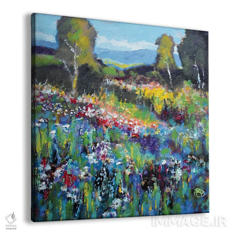 تابلو دکوراتیو بالای چراگاه اثر کیپ دکر - نمای پرسپکتیو محصول