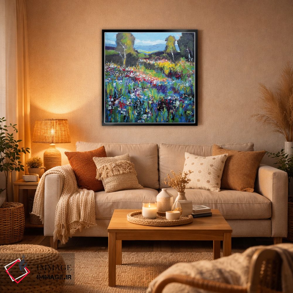 تابلو دکوراتیو بالای چراگاه اثر کیپ دکر - D6B