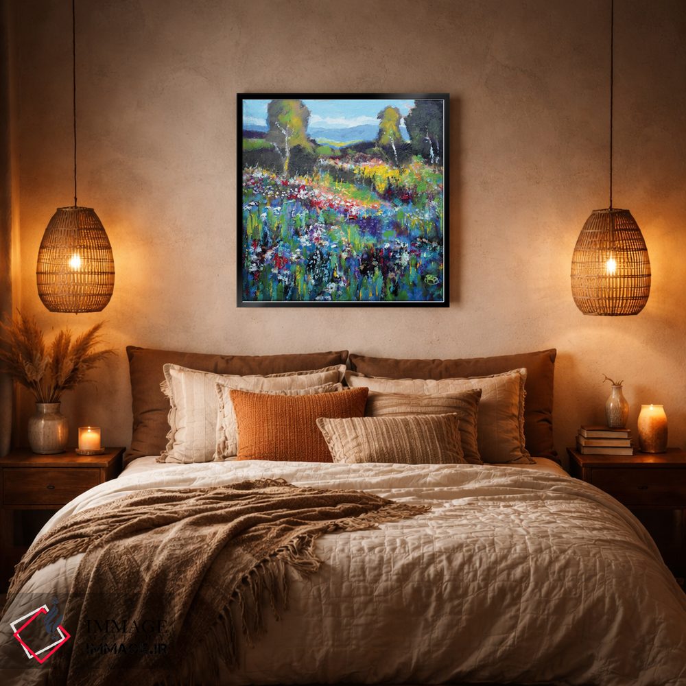 تابلو دکوراتیو بالای چراگاه اثر کیپ دکر - D5B