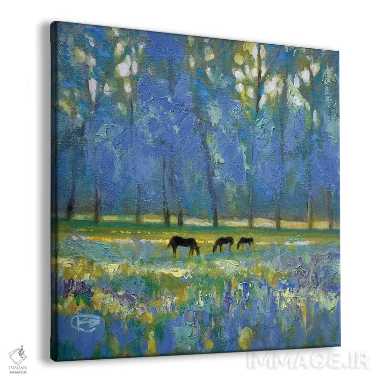 تابلو دکوراتیو سه مباورها اثر کیپ دکر - نمای پرسپکتیو محصول