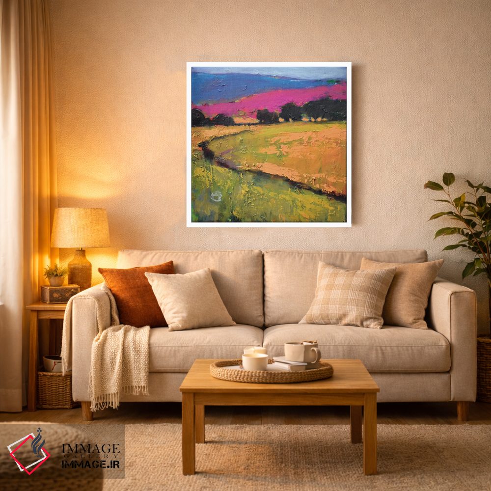 تابلو دکوراتیو تپه های تابستانی اثر کیپ دکر - D2W