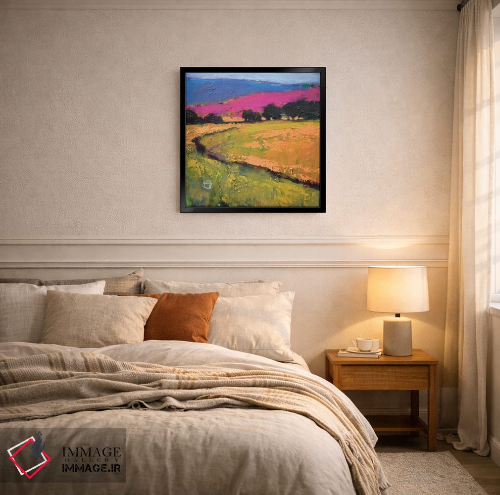 تابلو دکوراتیو تپه های تابستانی اثر کیپ دکر - D5B