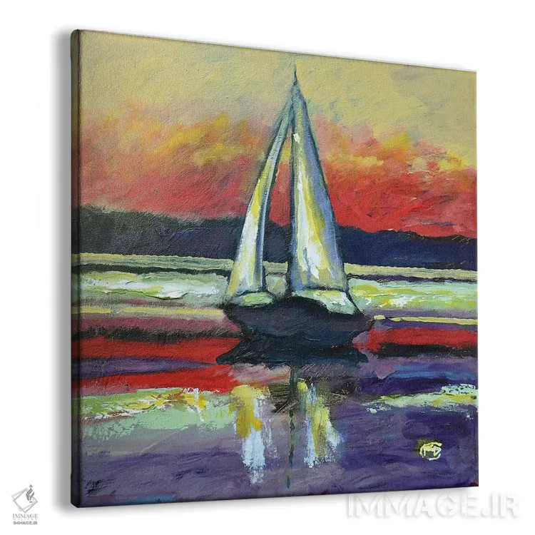 تابلو دکوراتیو بازگشت به خانه II اثر کیپ دکر - نمای پرسپکتیو محصول