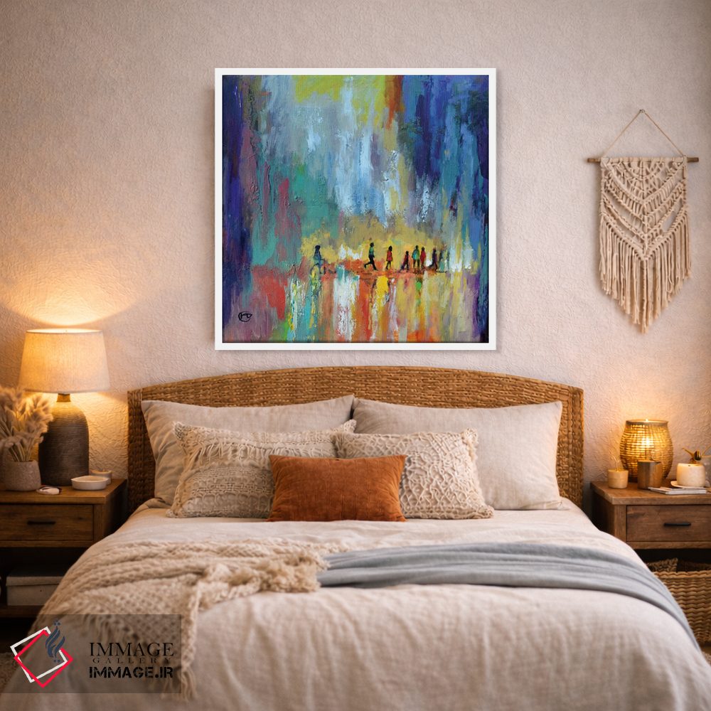 تابلو انتزاعی عبورگاه اثر کیپ دکر - D3W