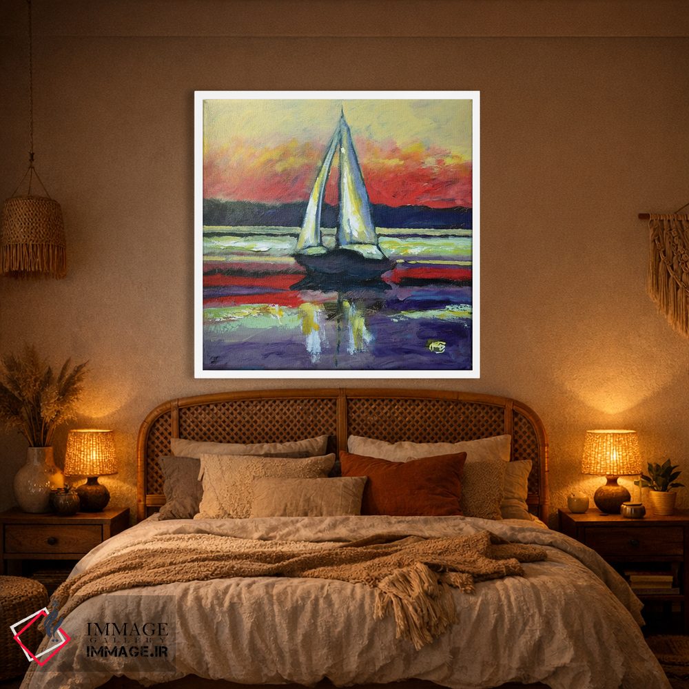 تابلو دکوراتیو بازگشت به خانه II اثر کیپ دکر - D1W