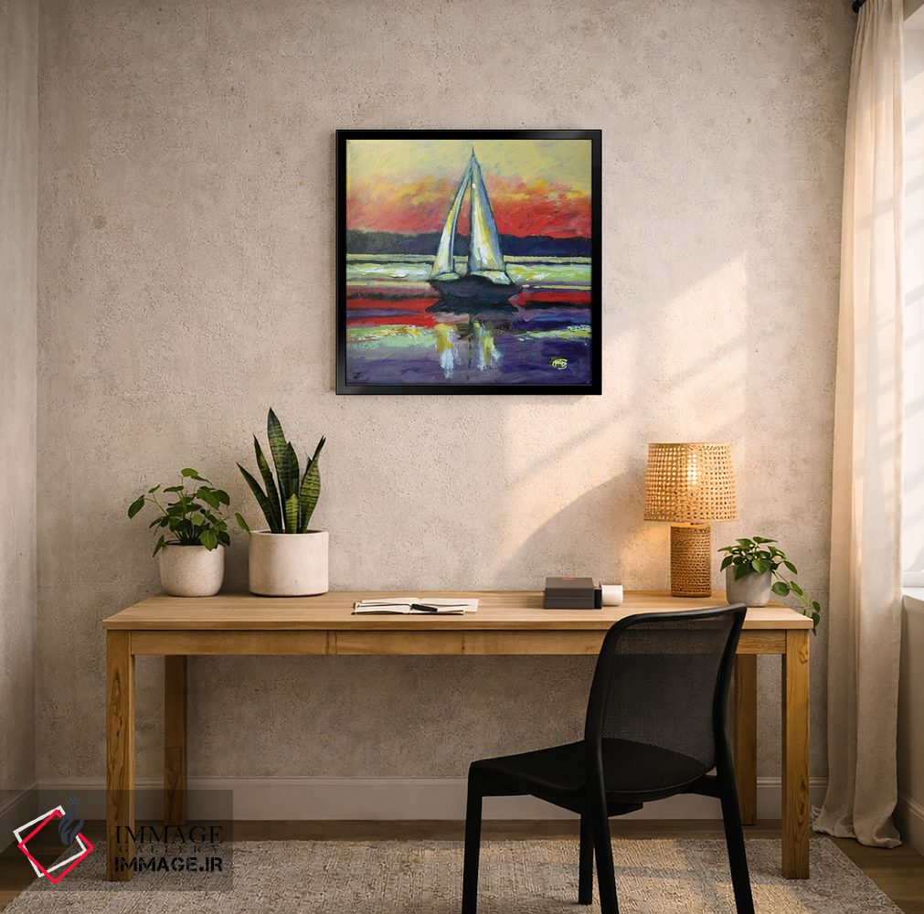 تابلو دکوراتیو بازگشت به خانه II اثر کیپ دکر - D6B