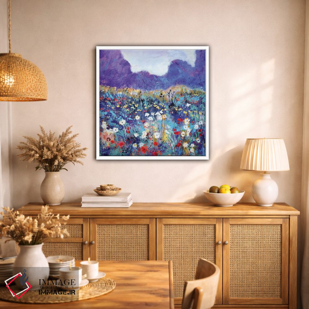 تابلو دکوراتیو گل های بهاری I اثر کیپ دکر - D1W