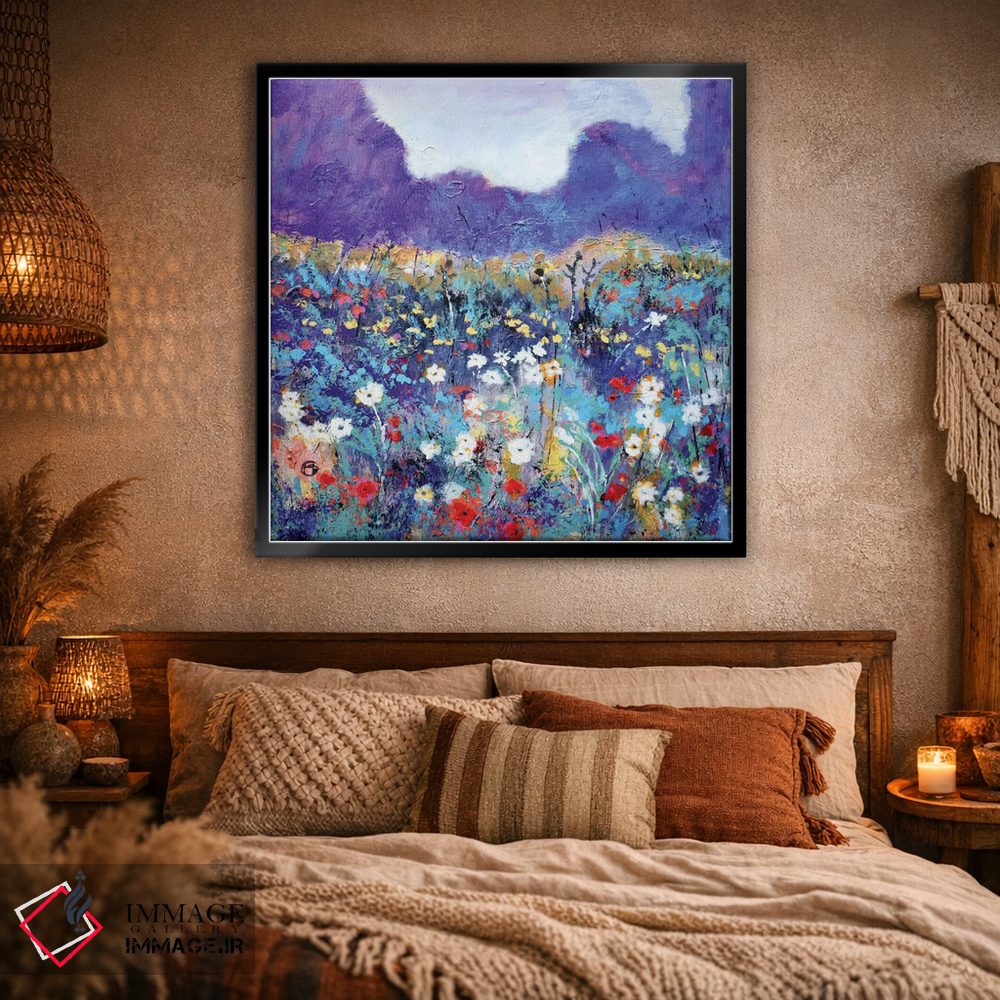 تابلو دکوراتیو گل های بهاری I اثر کیپ دکر - D2B