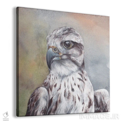 تابلو دکوراتیو شاهین اثر هنر و طراحی KAK - نمای پرسپکتیو محصول