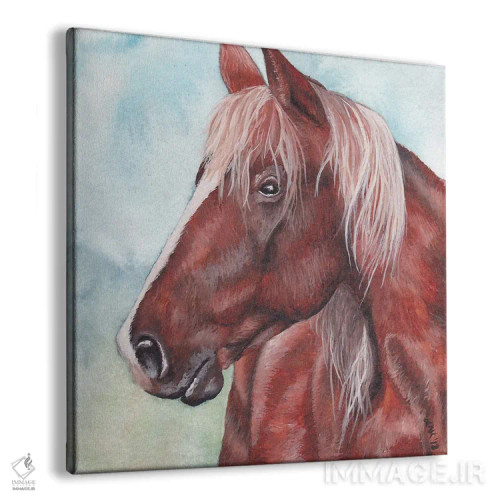 تابلو دکوراتیو اسب اثر هنر و طراحی KAK - نمای پرسپکتیو محصول