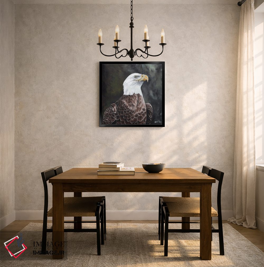 تابلو دکوراتیو عقاب II اثر هنر و طراحی KAK - D5B