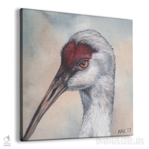 تابلو دکوراتیو درنای سند هیل اثر هنر و طراحی KAK - نمای پرسپکتیو محصول