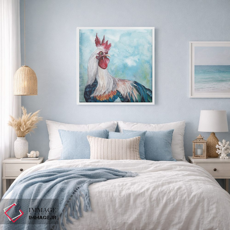 تابلو دکوراتیو خروس II اثر هنر و طراحی KAK - D4W