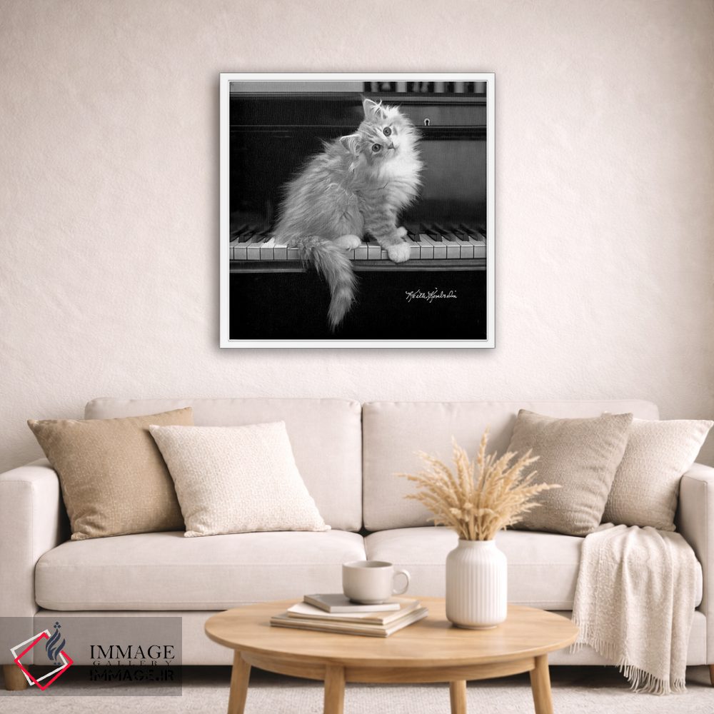 تابلو دکوراتیو گوش موسیقی کامل اثر کیت کیمبرلین - D2W