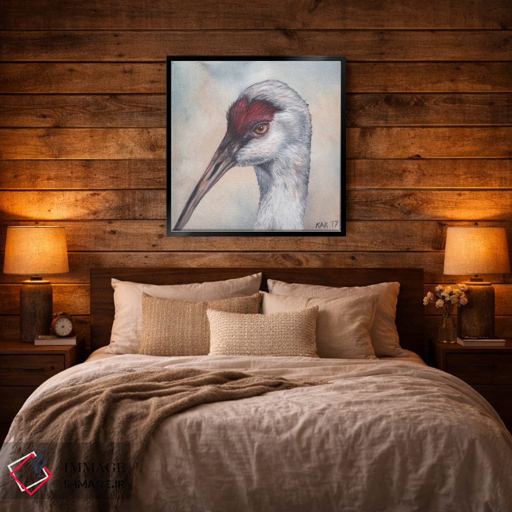 تابلو دکوراتیو درنای سند هیل اثر هنر و طراحی KAK - D3B