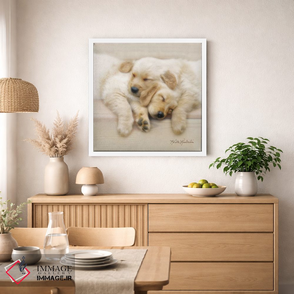 تابلو دکوراتیو دوستان خواب نیمروزی اثر کیت کیمبرلین - D1W