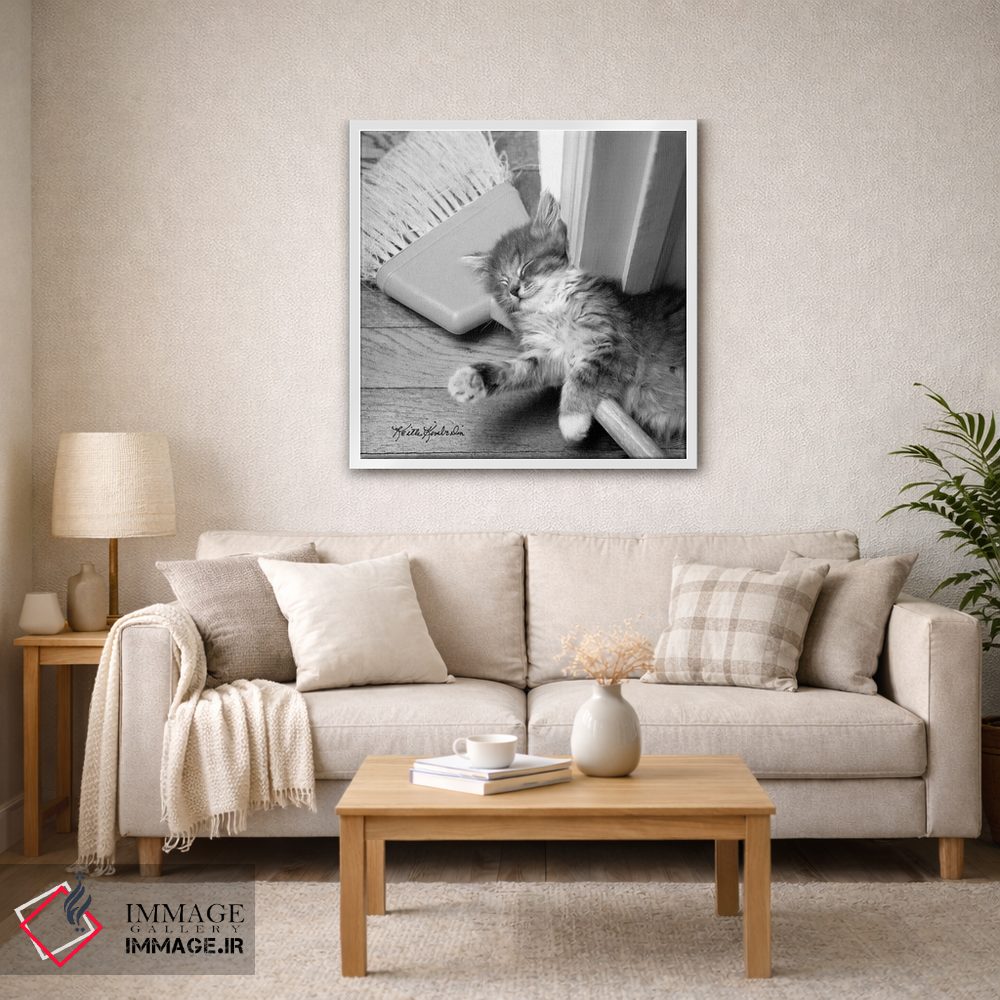 تابلو دکوراتیو خانه تکانی بهاری اثر کیت کیمبرلین - D2W