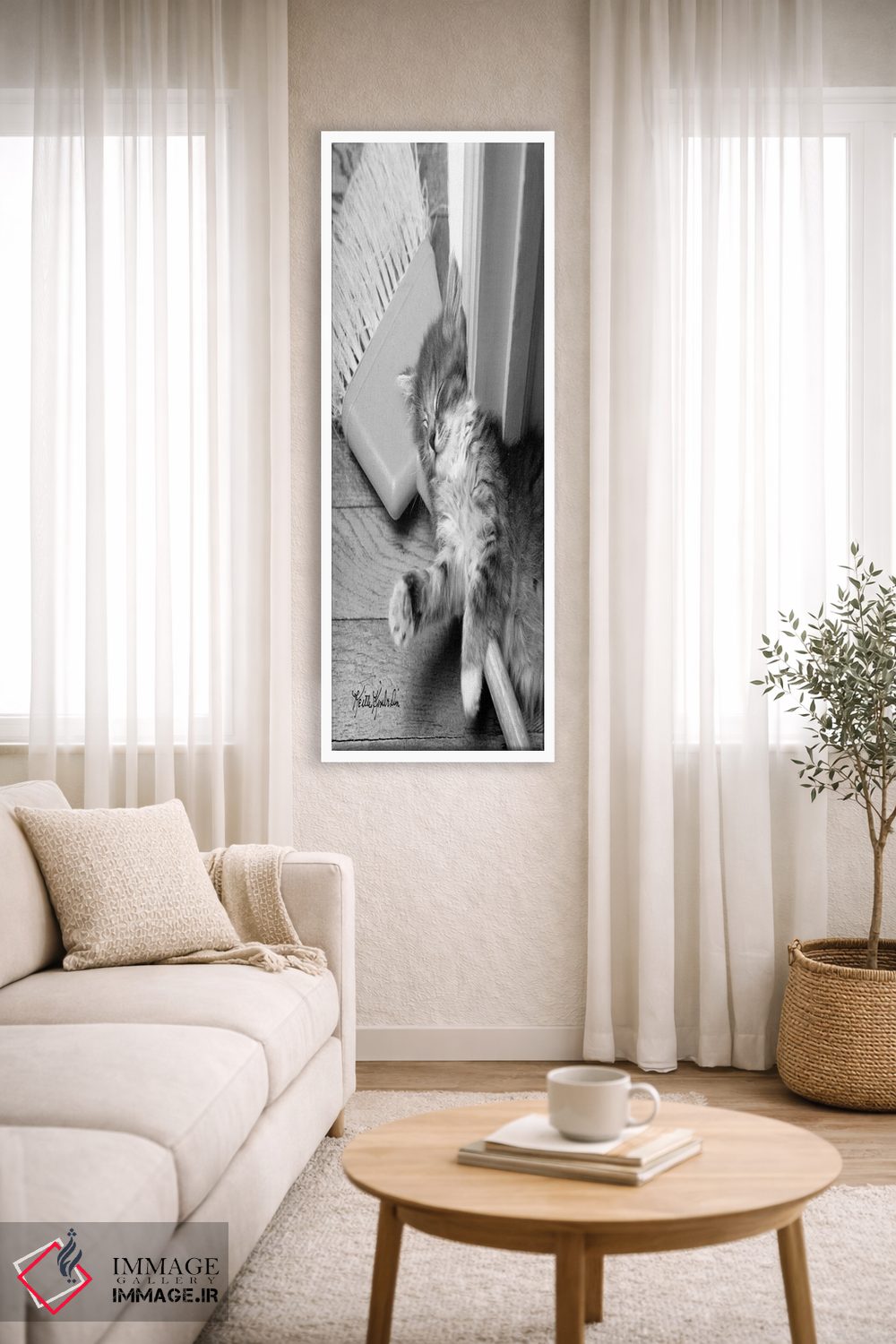 تابلو دکوراتیو خانه تکانی بهاری اثر کیت کیمبرلین - D3W