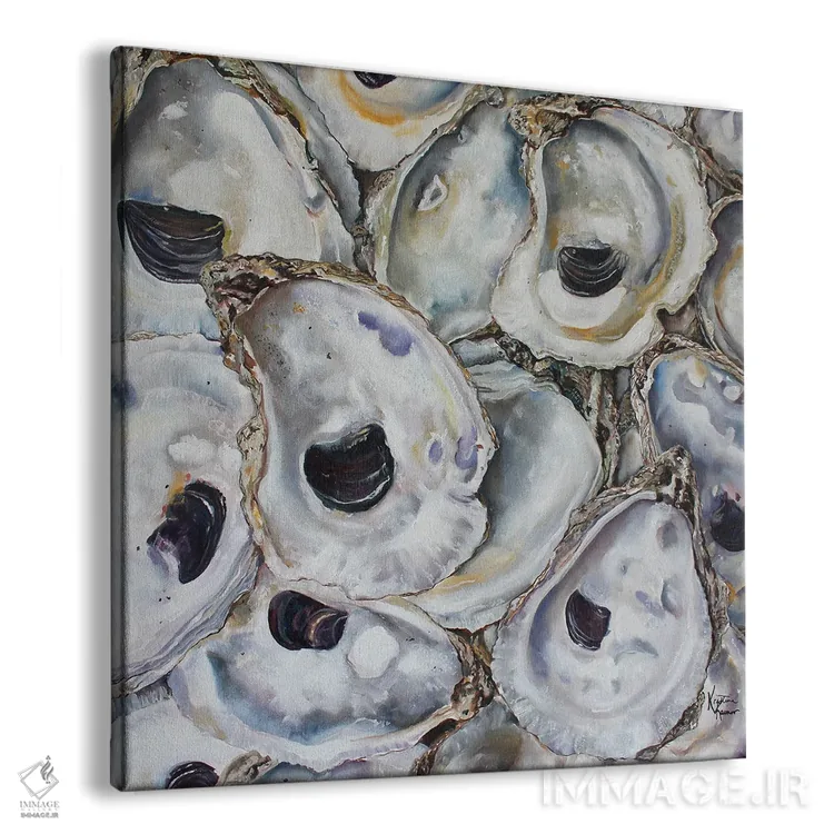 تابلو دکوراتیو صدف های خالی اثر کریستین کاینر - نمای پرسپکتیو محصول