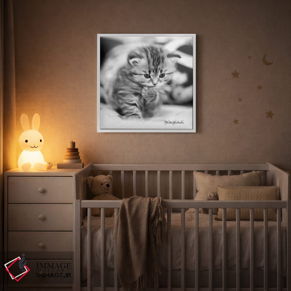 تابلو دکوراتیو متفکر اثر کیت کیمبرلین - D2W