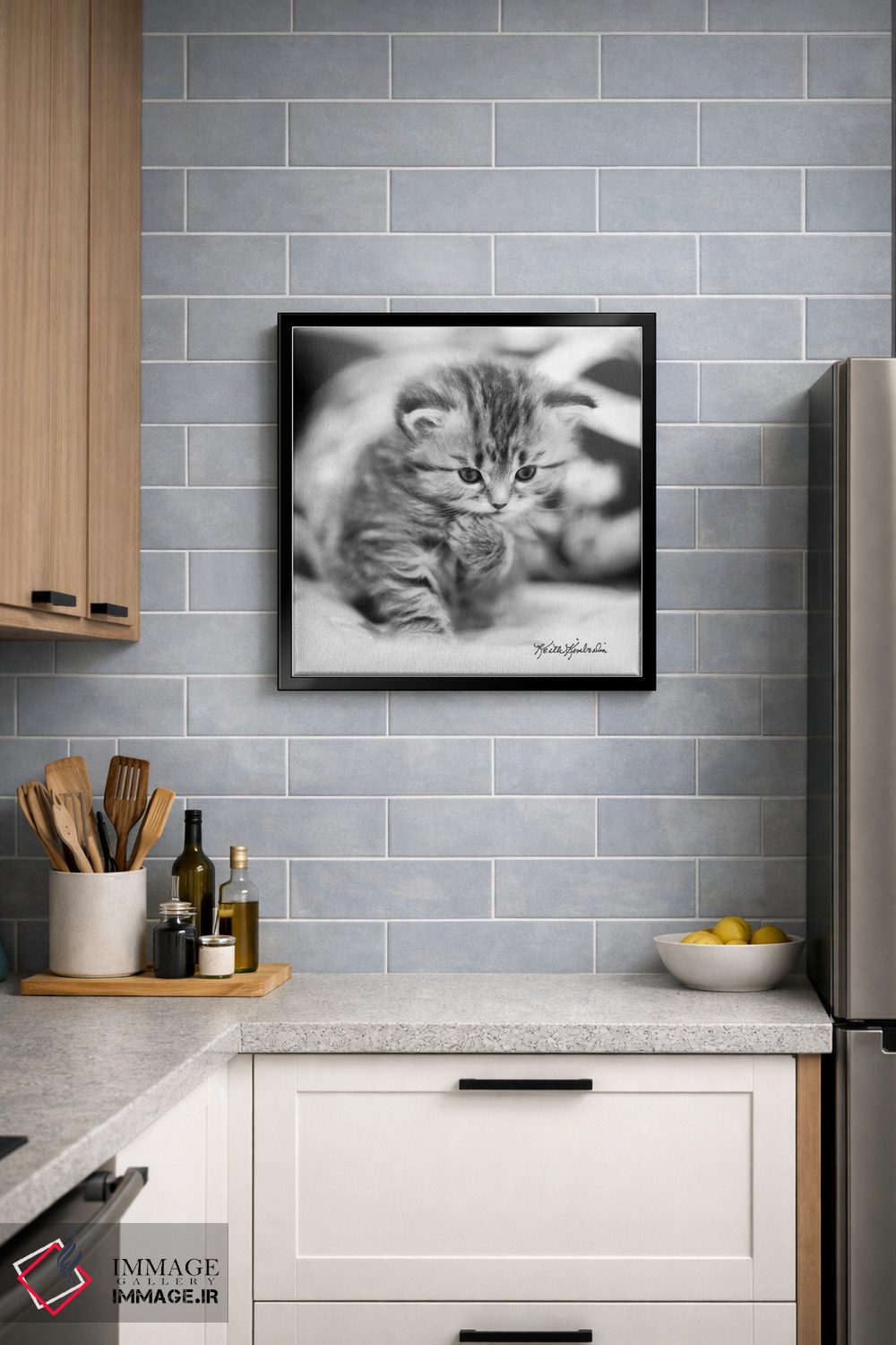 تابلو دکوراتیو متفکر اثر کیت کیمبرلین - D5B