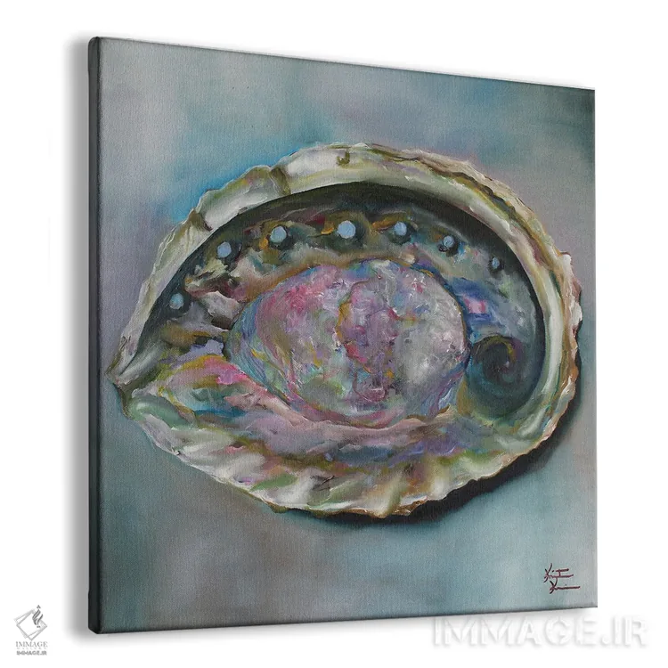 تابلو دکوراتیو صدف آبالون اثر کریستین کاینر - نمای پرسپکتیو محصول
