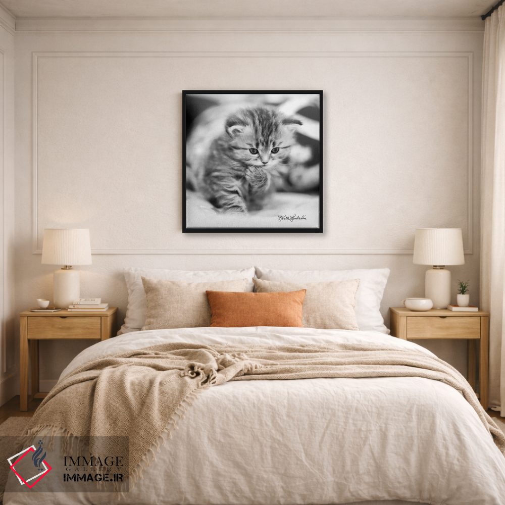 تابلو دکوراتیو متفکر اثر کیت کیمبرلین - D6B