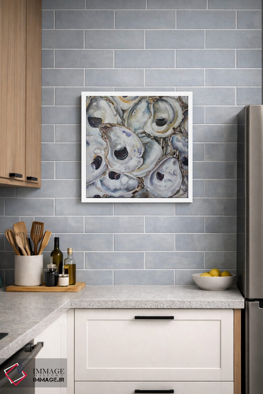 تابلو دکوراتیو صدف های خالی اثر کریستین کاینر - D4W