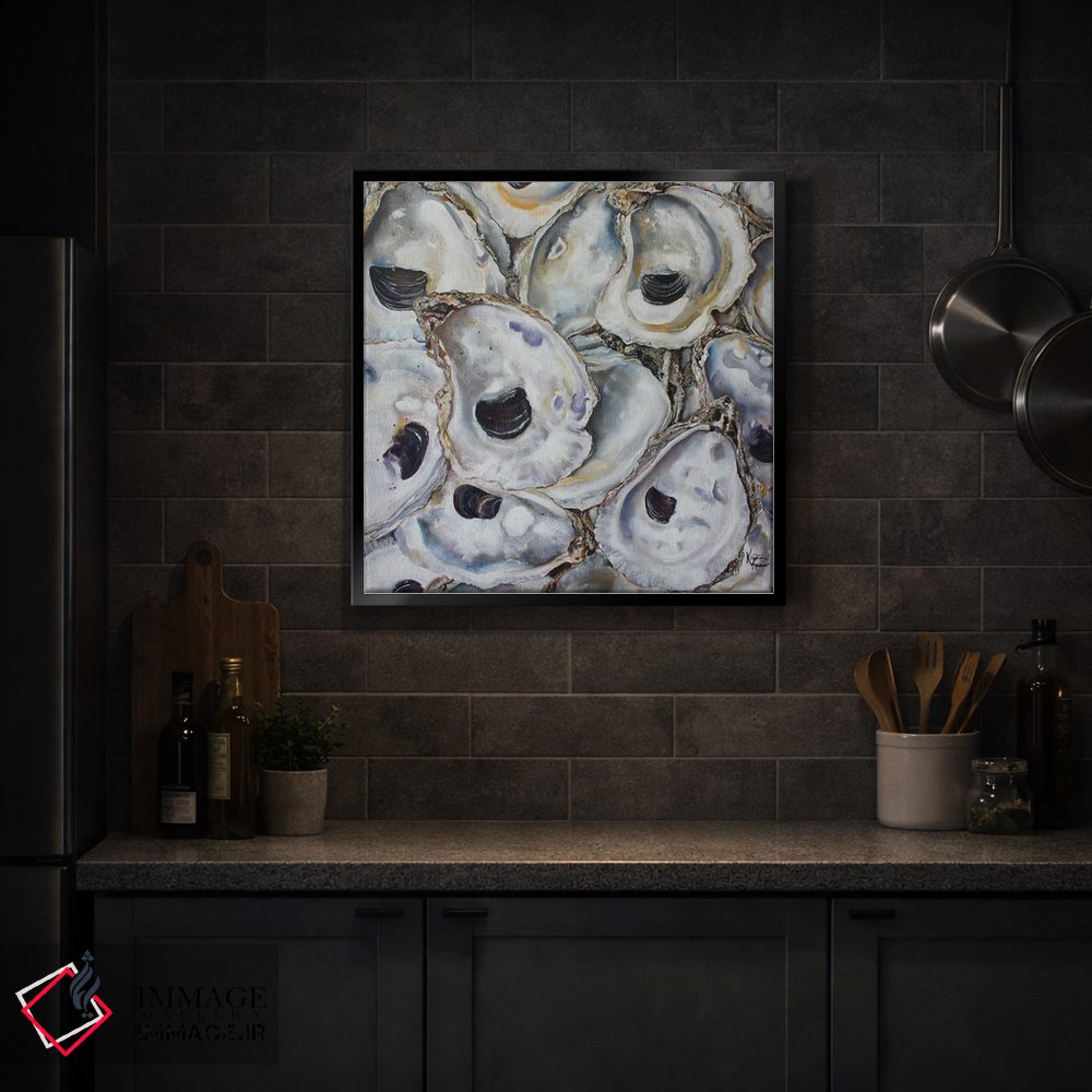 تابلو دکوراتیو صدف های خالی اثر کریستین کاینر - D5B
