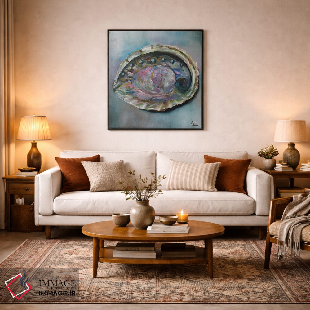 تابلو دکوراتیو صدف آبالون اثر کریستین کاینر - D4B
