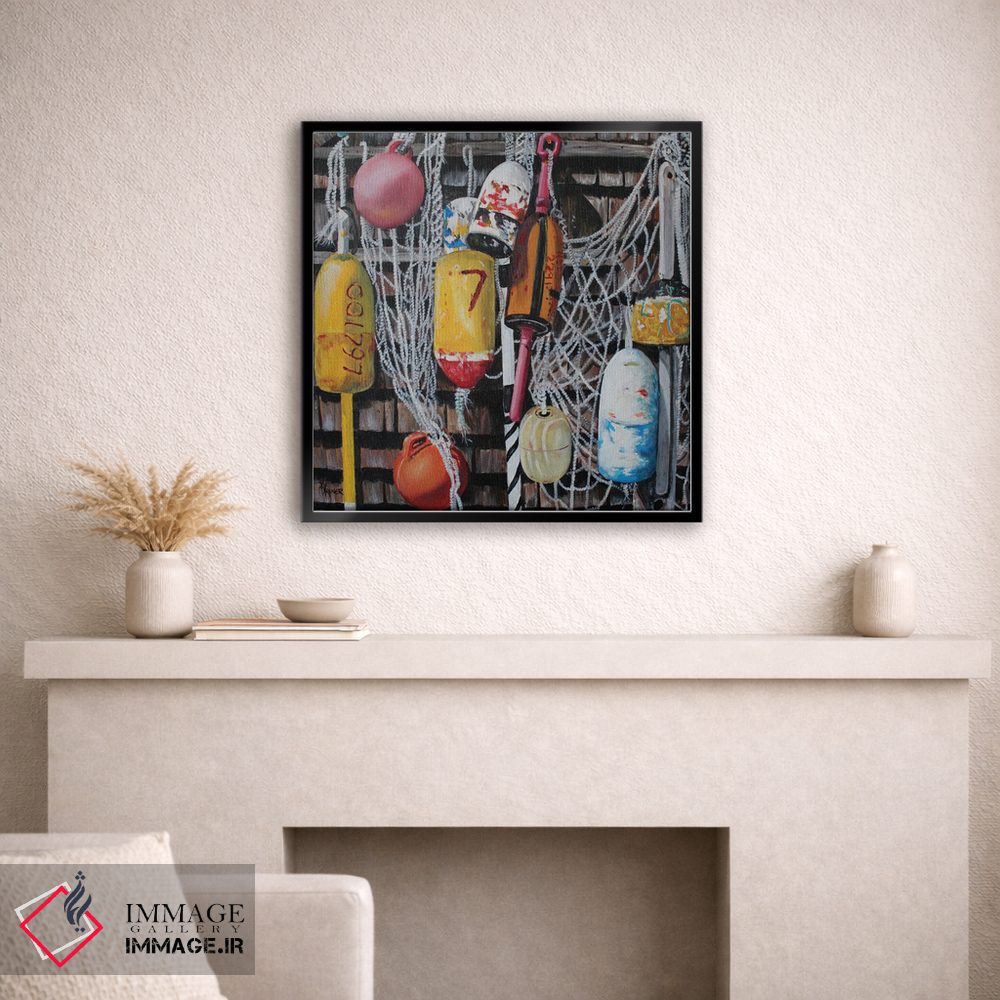 تابلو دکوراتیو بویه های تابستانی اثر کریستین کاینر - D2B