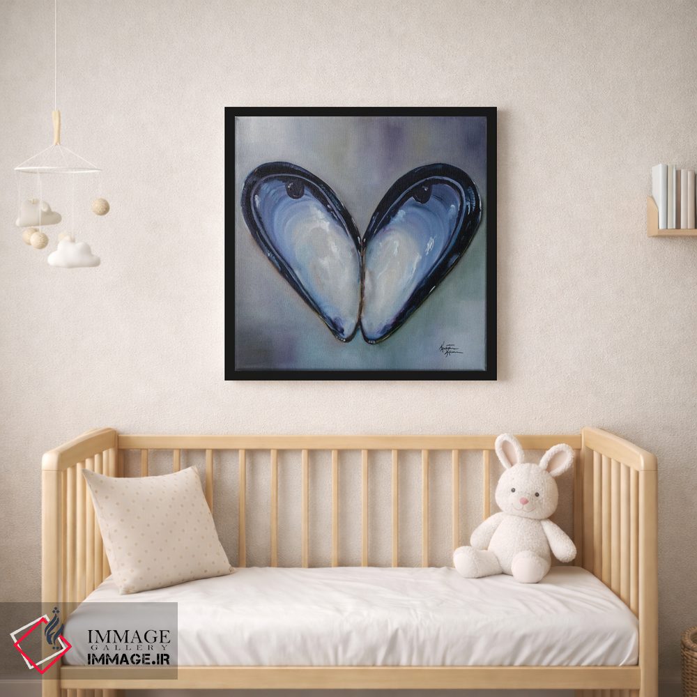 تابلو دکوراتیو صدف سیاه اثر کریستین کاینر - D2B