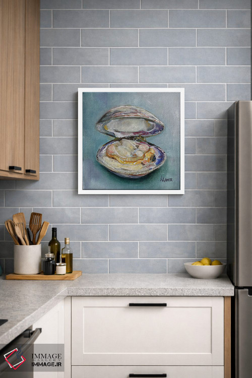 تابلو دکوراتیو صدف خوراکی اثر کریستین کاینر - D4W