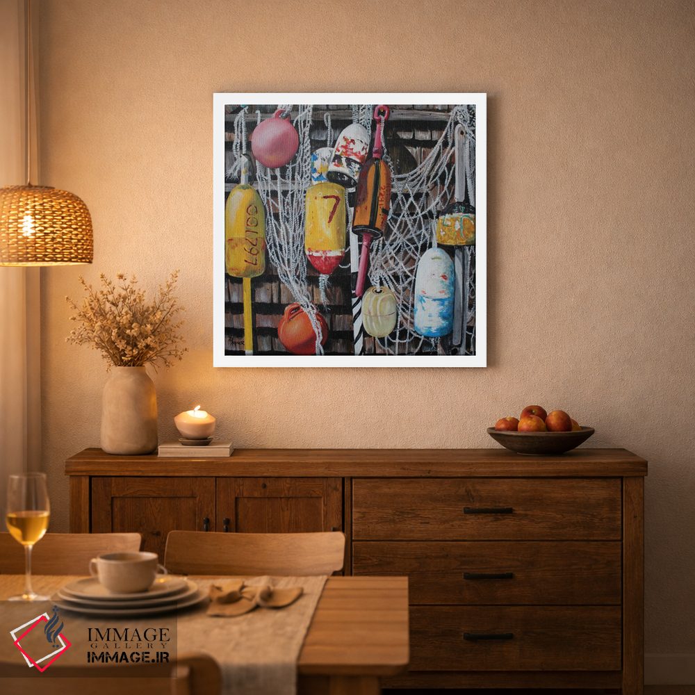 تابلو دکوراتیو بویه های تابستانی اثر کریستین کاینر - D3W