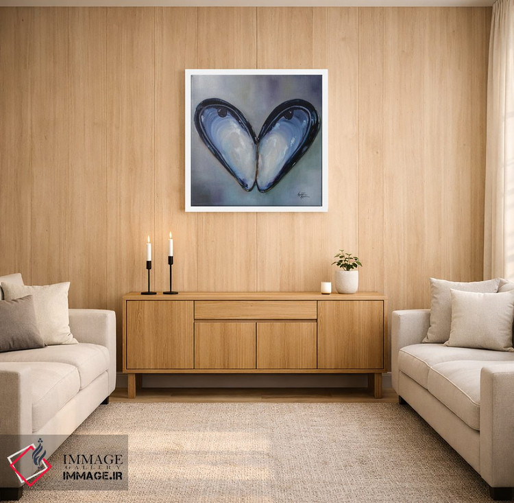 تابلو دکوراتیو صدف سیاه اثر کریستین کاینر - D3W