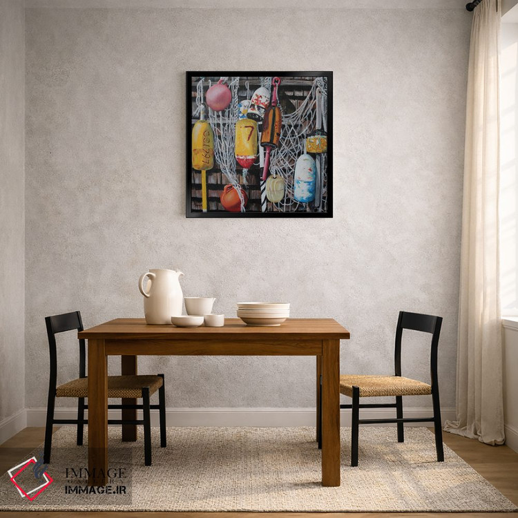 تابلو دکوراتیو بویه های تابستانی اثر کریستین کاینر - D4B