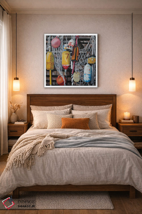 تابلو دکوراتیو بویه های تابستانی اثر کریستین کاینر - D6W