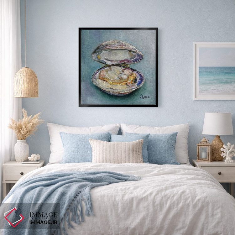 تابلو دکوراتیو صدف خوراکی اثر کریستین کاینر - D6B