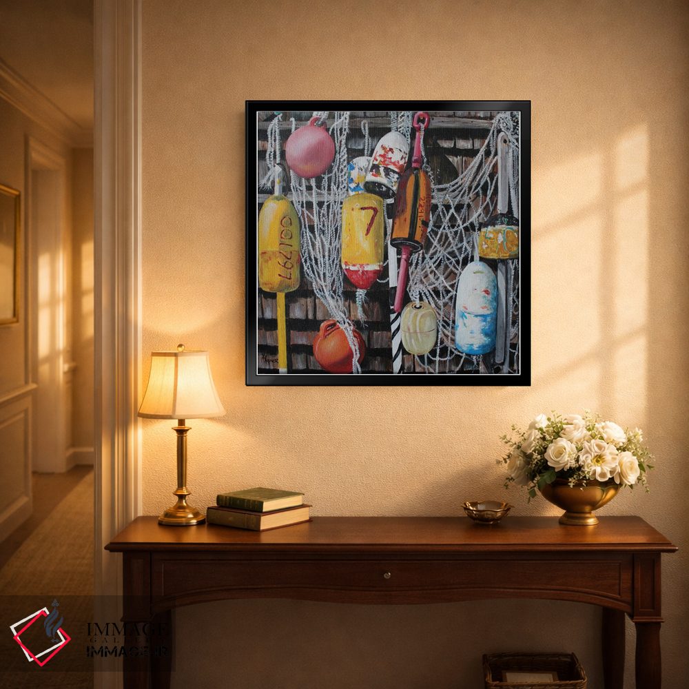 تابلو دکوراتیو بویه های تابستانی اثر کریستین کاینر - D5B